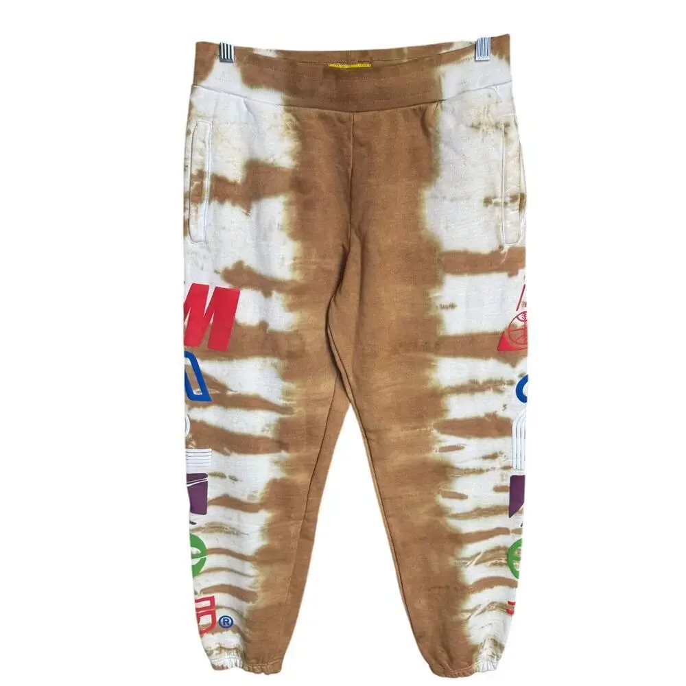 Market Chinatown Market Air Transit Puff Tie Dye Sweatpants Joggers Size M NWT